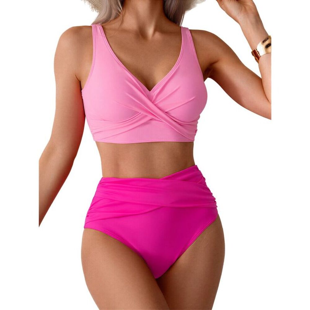 Amanda Royal Womens  2Pc Bra & Swim Bottom Set